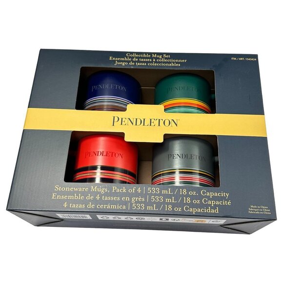 Pendleton Stoneware Mug Box Set 4 18 oz National Parks Collection - Picture 6 of 7
